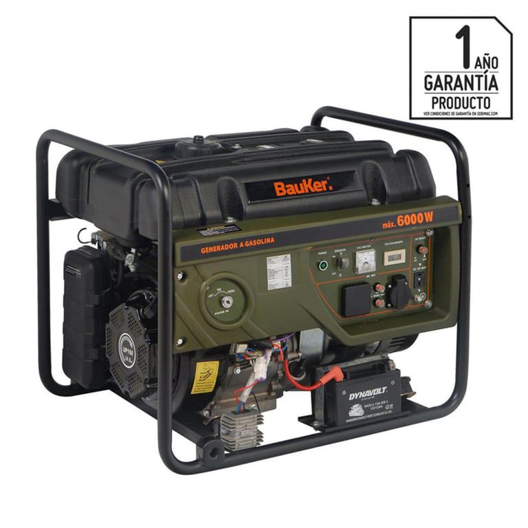 Generador Bauker 6000 W partida eléctrica económico