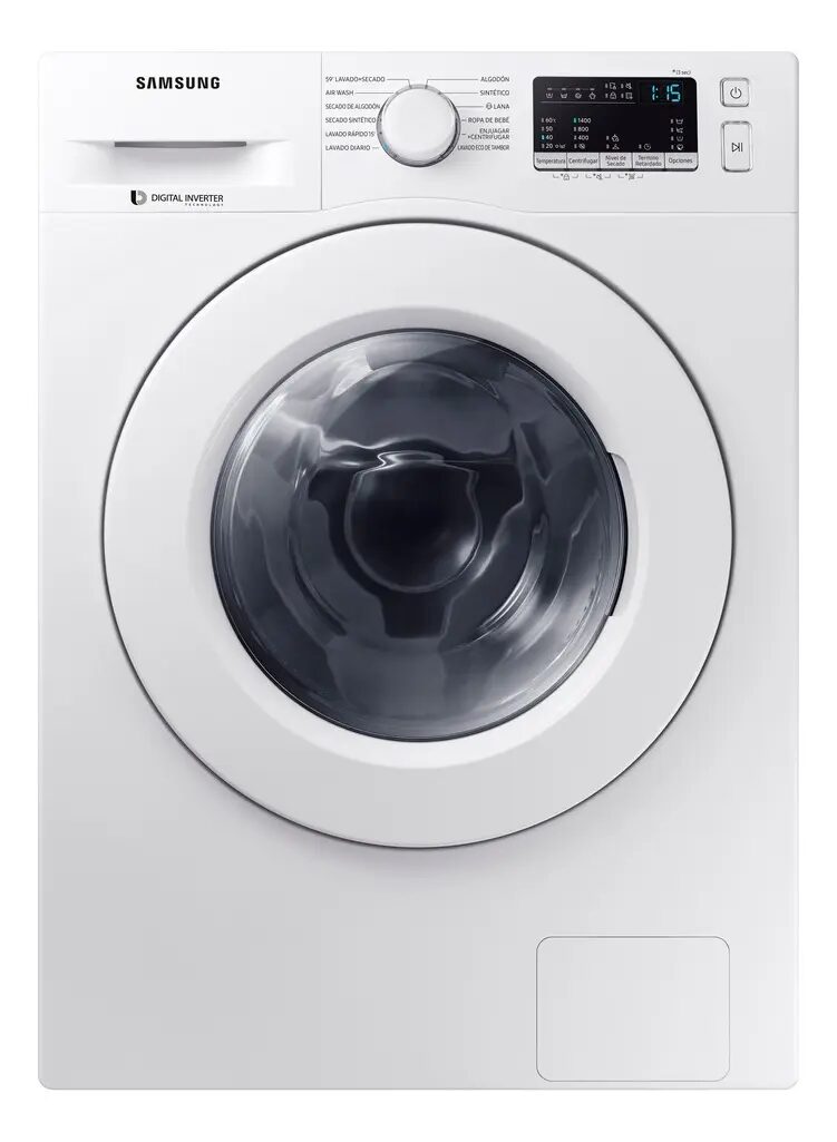 Lavadora secadora Samsung WD11TA046BE 11/7 kg EcoBubble, la mejor del ranking