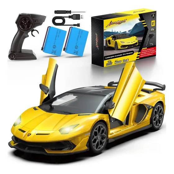 Aeroquest Lamborghini 1:14 (licencia oficial), auto a control remoto Lamborghini premium para niños