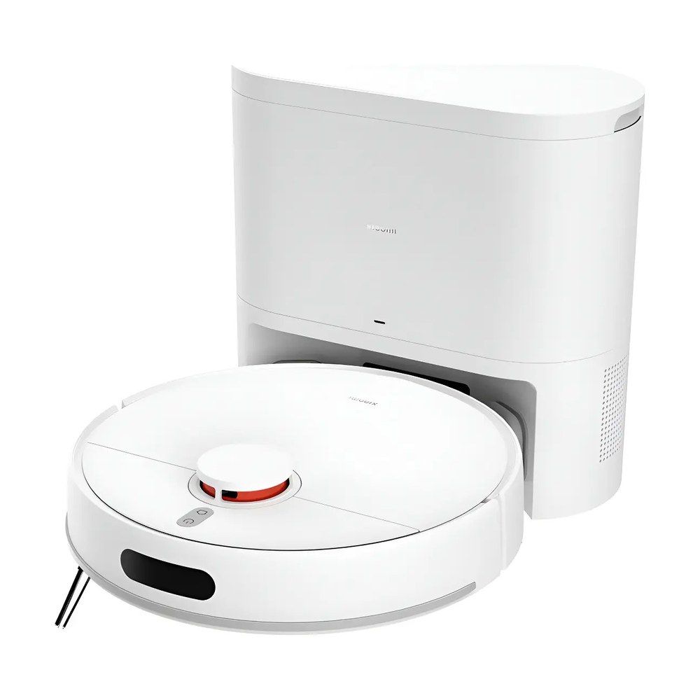 Aspiradora robot Xiaomi Robot Vacuum H40 con su estación de autovaciado