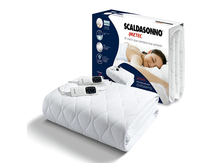 Calienta camas Imetec Scaldasonno Maxi King 100% algodón