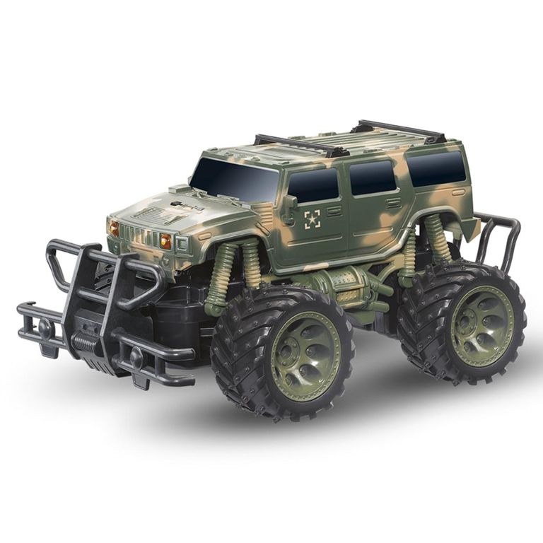 Camioneta Camuflada RC 1:18