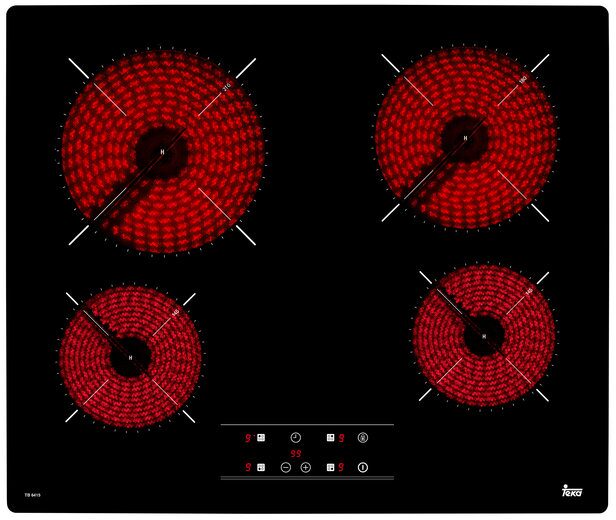 Las mejores encimeras eléctricas de 4 platos en Chile (2026)