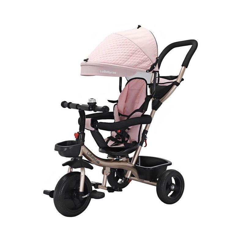 LuBabycas Triciclo 3-en-1 360°