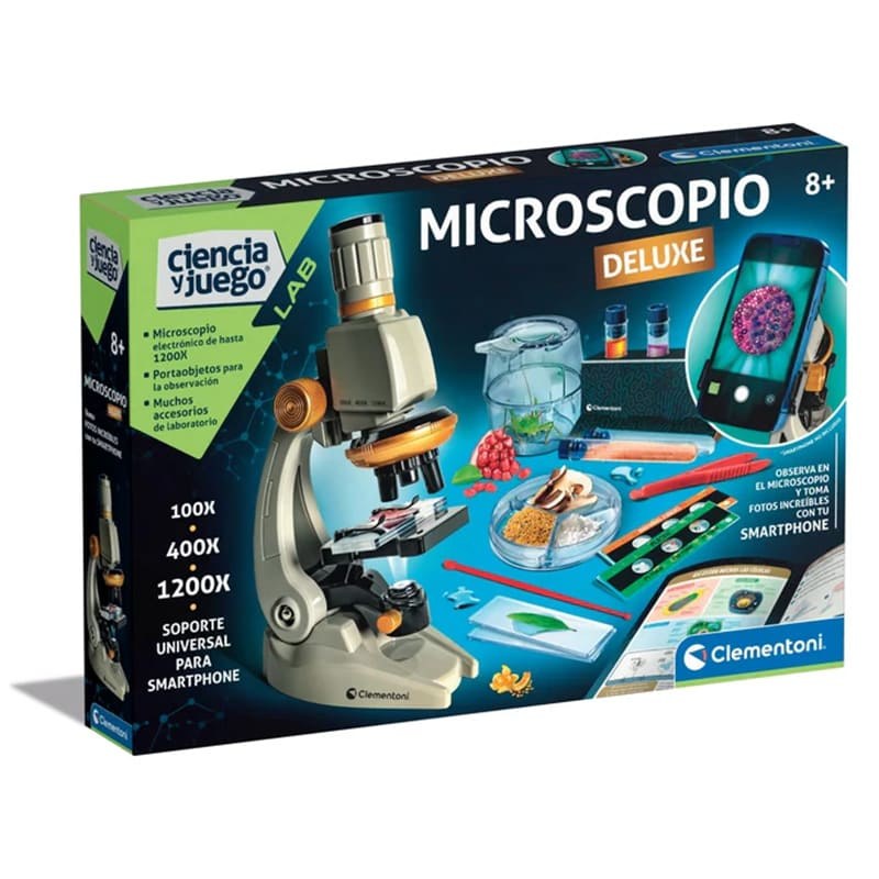 Microscopio Clementoni Ciencia y Juego