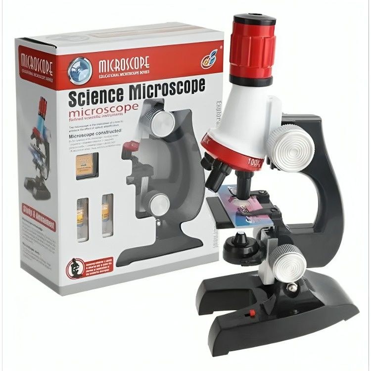 Kit de Ciencia para niños con microscopio