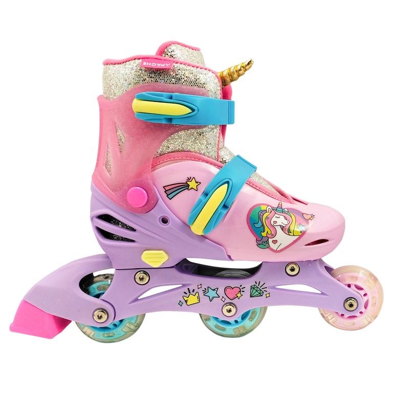 Patines 2 en 1, 3 Ruedas Rush Girl