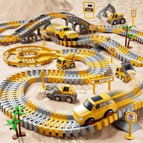 Circuito ciudad con vehículos