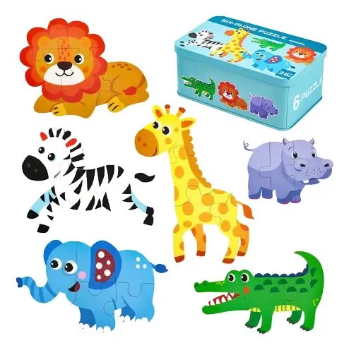 Puzzles Animal Selva