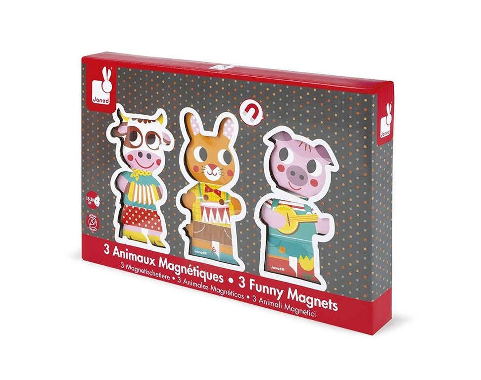 Janod magnético (3 personajes)