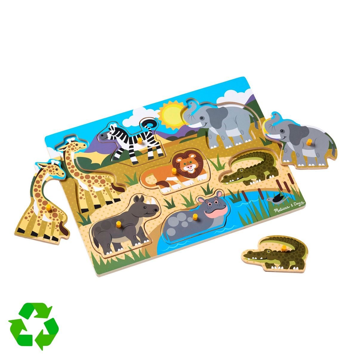 Melissa & Doug puzzle de encaje básico