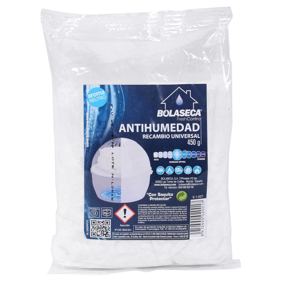 Recarga sistema antihumedad Bolaseca 450 g