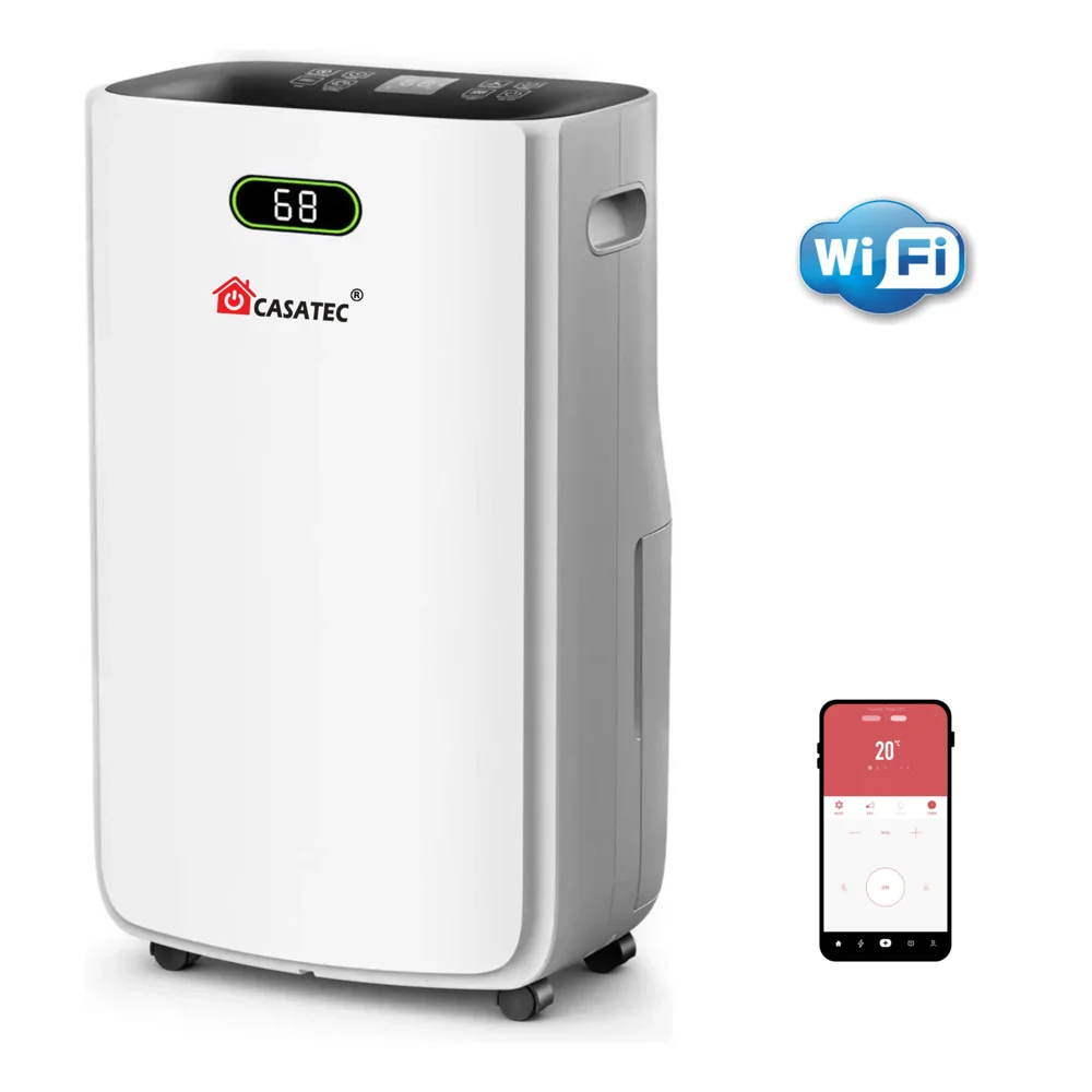 Deshumidificador Casatec DH-20 Pro WiFi con ionizador de 20 litros por día