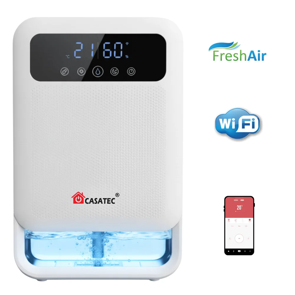 Deshumidificador Casatec SmartDry Pro WiFi con ionizador de 3,8 litros