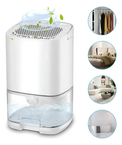 Deshumidificador Shuang.W silencioso con luz LED de 7 colores