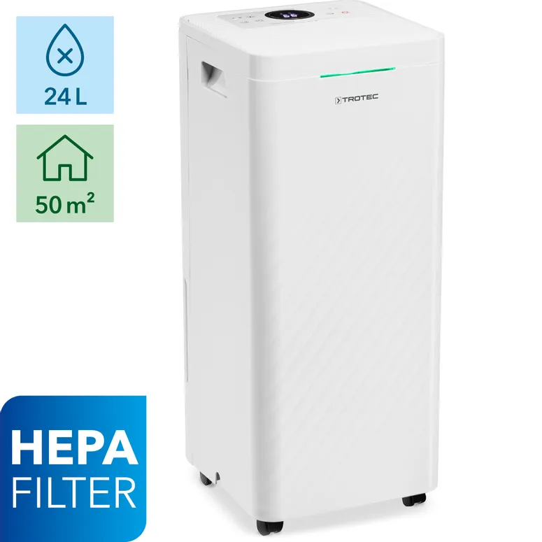 Deshumidificador Trotec TTK 64 HEPA, el mejor deshumidificador de aire en Chile