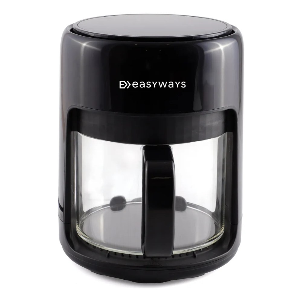 Freidora de aire con cajón de vidrio templado EasyWays Crystal de 4 litros