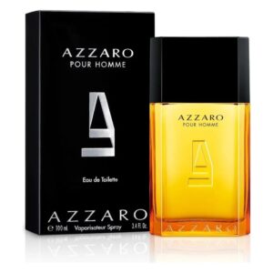 Perfume Azzaro Pour Homme Eau de Toilette 100 ml con su caja